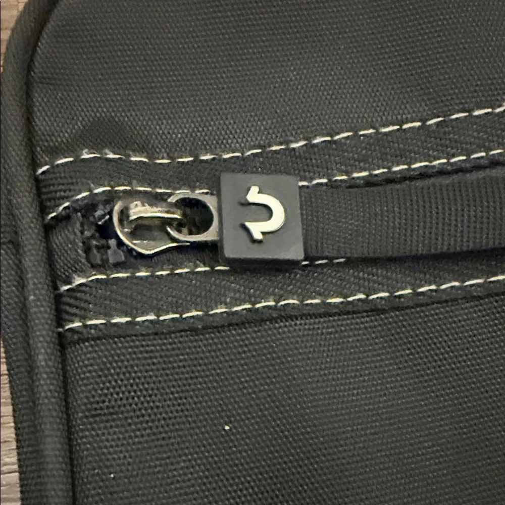 True Religion Black Messenger Bag